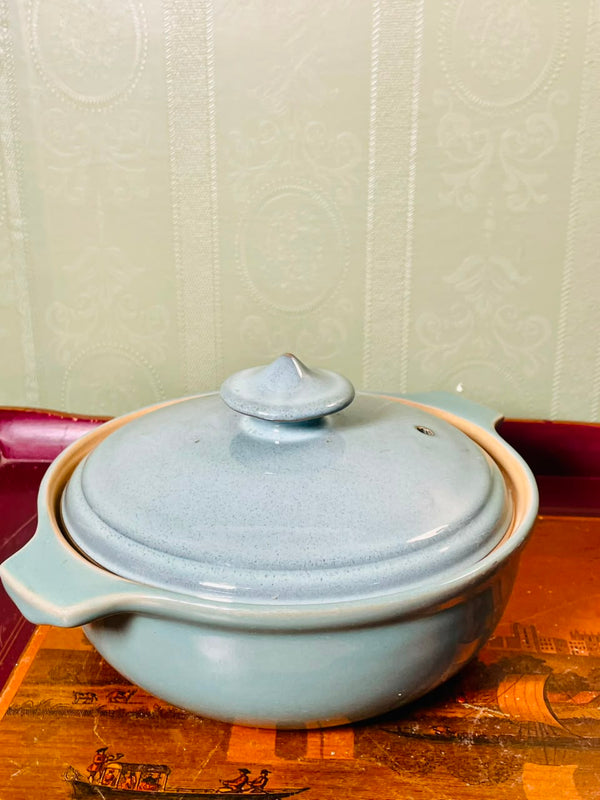 Vintage Denby Stoneware 9-Inch Round Serving & Baking Dish