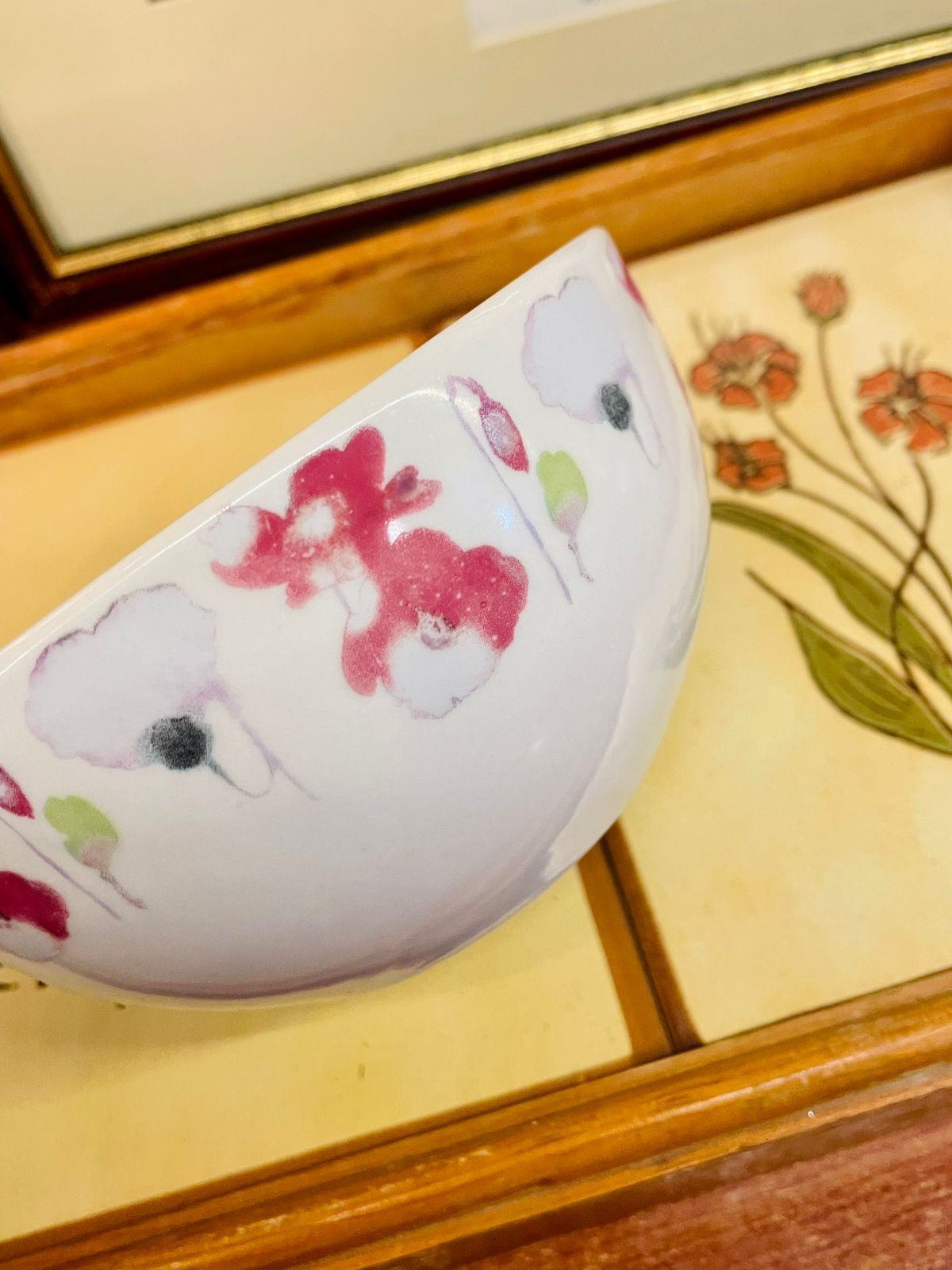 Sainsbury’s Floral Deep Cereal Bowl – Vintage Cottage-Style