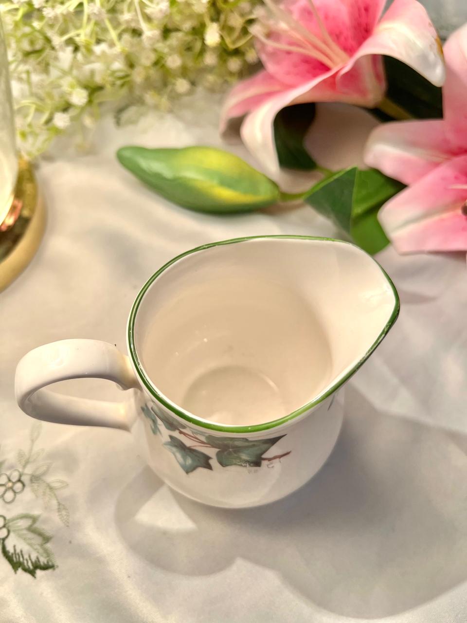 Kirsty Jayne Staffordshire Ivy Cream Jug 4" – Made in England