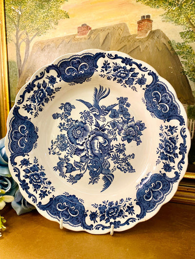 Vintage Blue & White Decorative Plate 10 in – Old Willow English China