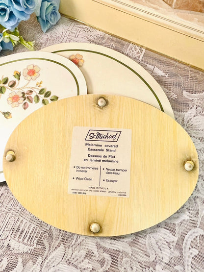 St Michael Melamine Casserole Stand – Made in UK