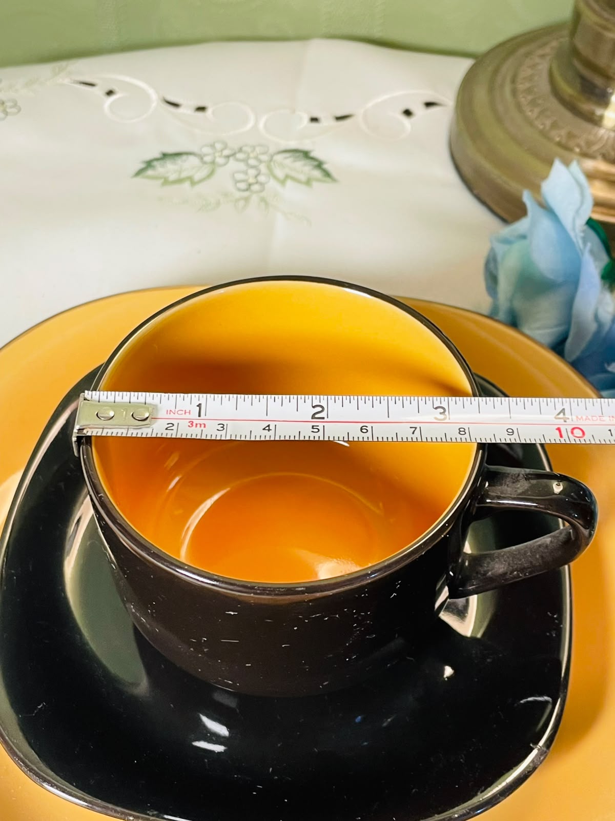 Ritzenhoff Lodge Black Orange 3-Piece Set 10 cm Cup