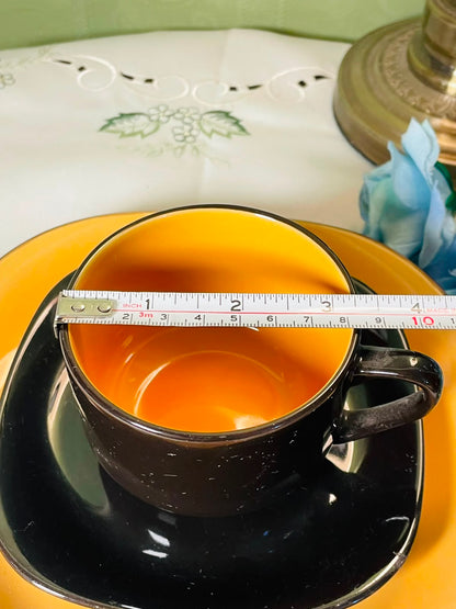 Ritzenhoff Lodge Black Orange 3-Piece Set 10 cm Cup