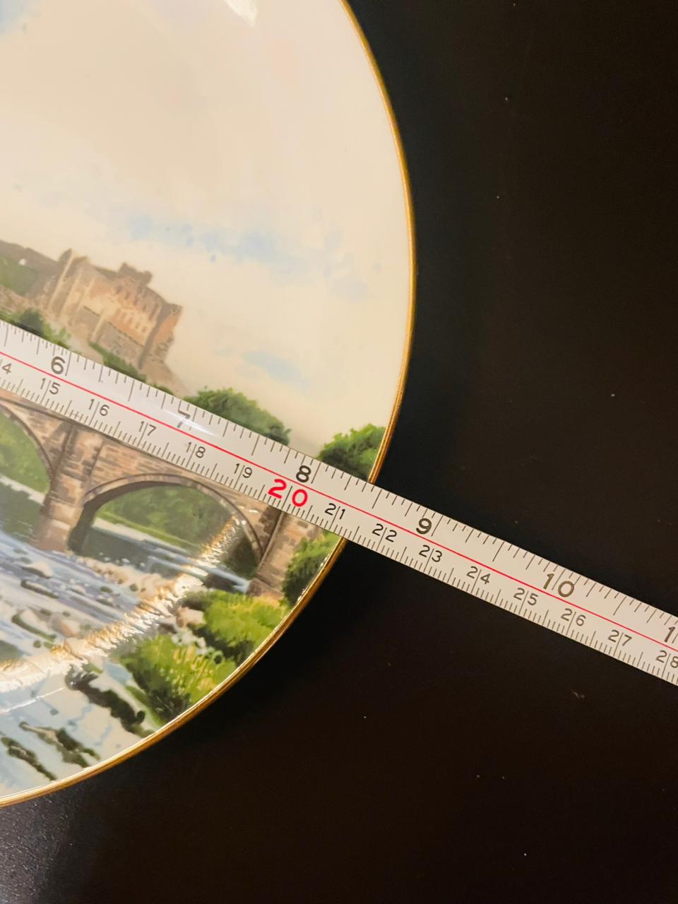 Royal Stafford Richmond Castle Bone China Plate 8.5"
