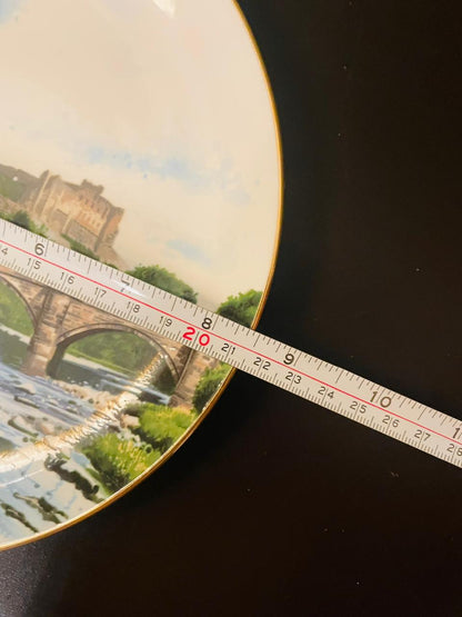 Royal Stafford Richmond Castle Bone China Plate 8.5"