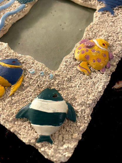 Ocean Theme Kids Photo Frame | 3D Fish Decorative Frame