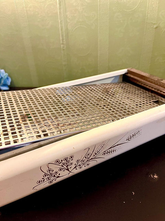 Vintage Electric Food Warmer Buffet Tray – Mid Century Serving Warmer