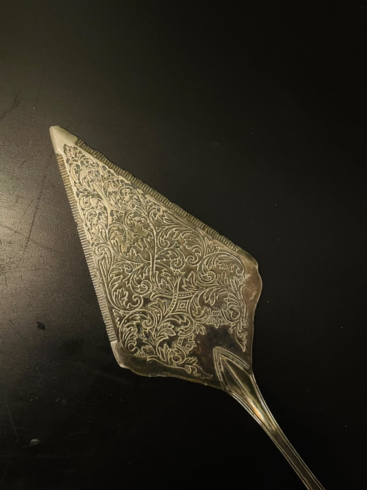 Vintage Silver Plated Cake Server