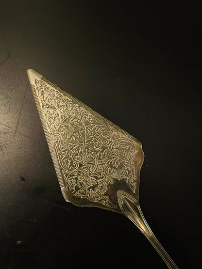 Vintage Silver Plated Cake Server