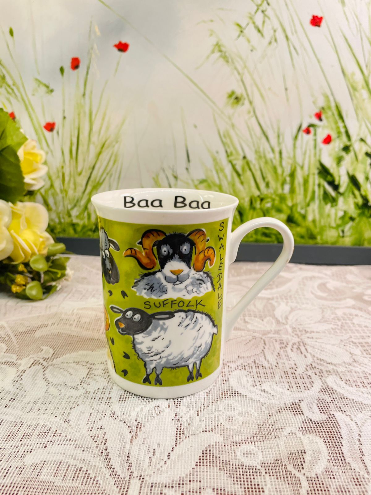 Dunoon Suffolk Sheep Fine Bone China Mug