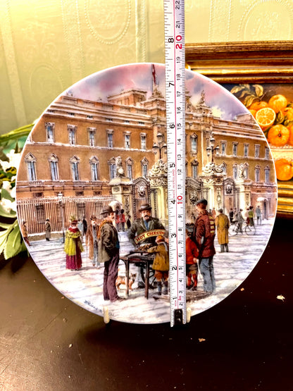 Davenport Hot Chestnut Seller Limited Edition Collector Plate 1992