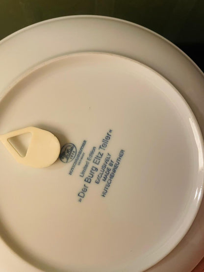 Vintage Hutschenreuther Der Burg Eltz Teller Wall Plate 8 Inch