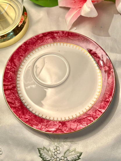 Queen's Symphony Fine Bone China Plate 8 in Made in England
