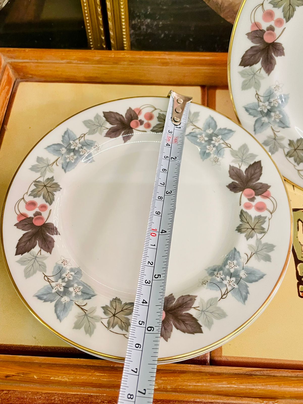 Set of 5 - Royal Doulton Quarter Plates – Fine Bone China, England