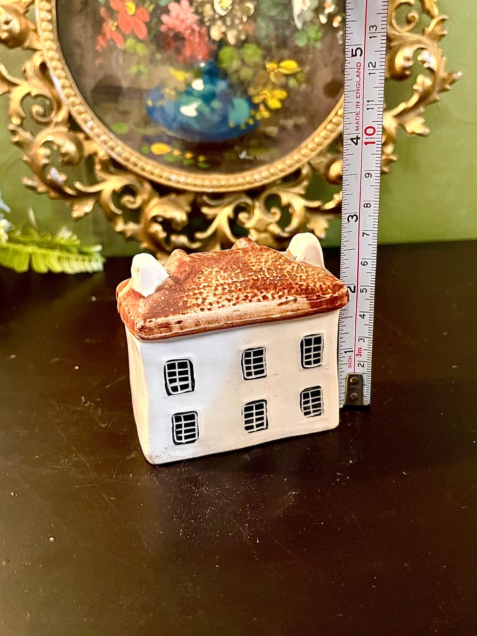 Ceramic Cottage House Ornament
