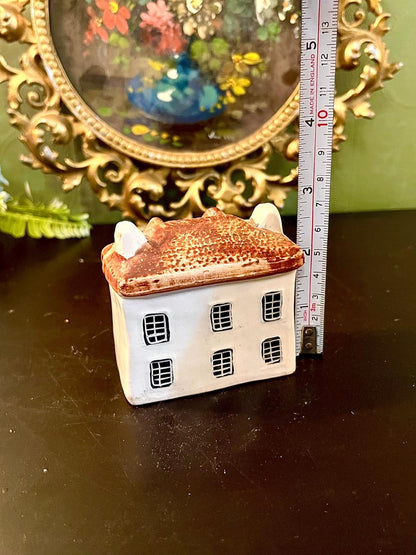Ceramic Cottage House Ornament