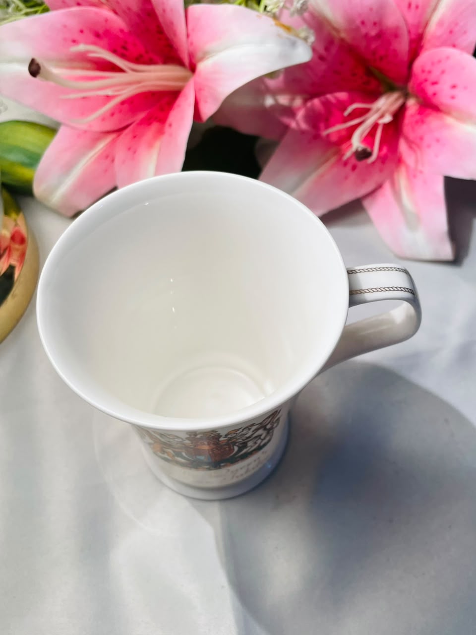 Dunoon Queen’s Golden Jubilee 1952–2002 Fine Bone China Mug England Approx. 12 cm