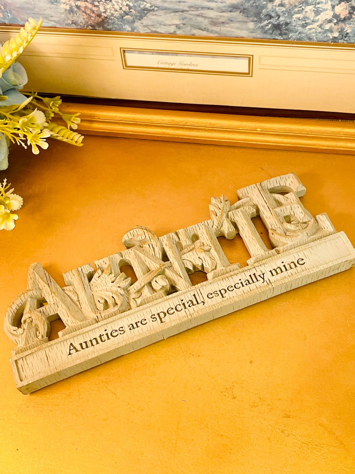 Auntie Wooden Sentimental Quote Plaque Decorative Sign