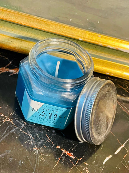 Sea Salt Mist Scented Candle — Salted Vanilla & Jasmine
