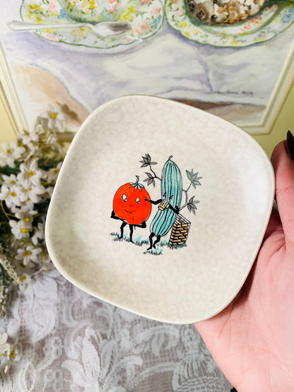 Vintage Mini Trinket Plate / Mini Dish
