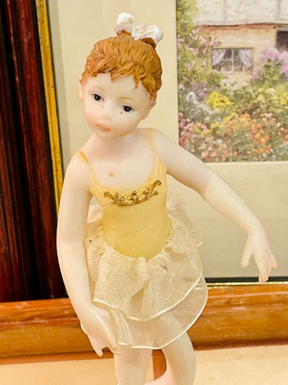 7” Ballerina Porcelain Figurine – Elegant Ballet Dancer Decor