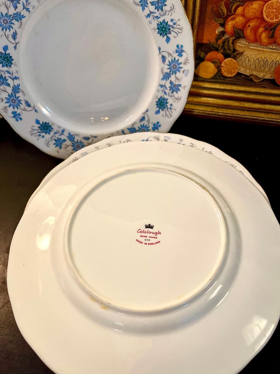 Colclough Bone China Salad Plates Set of 8 – 8 Inch England