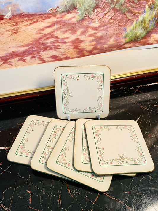 Johnson Bros Eternal Beau Vintage Coasters – Set of 6