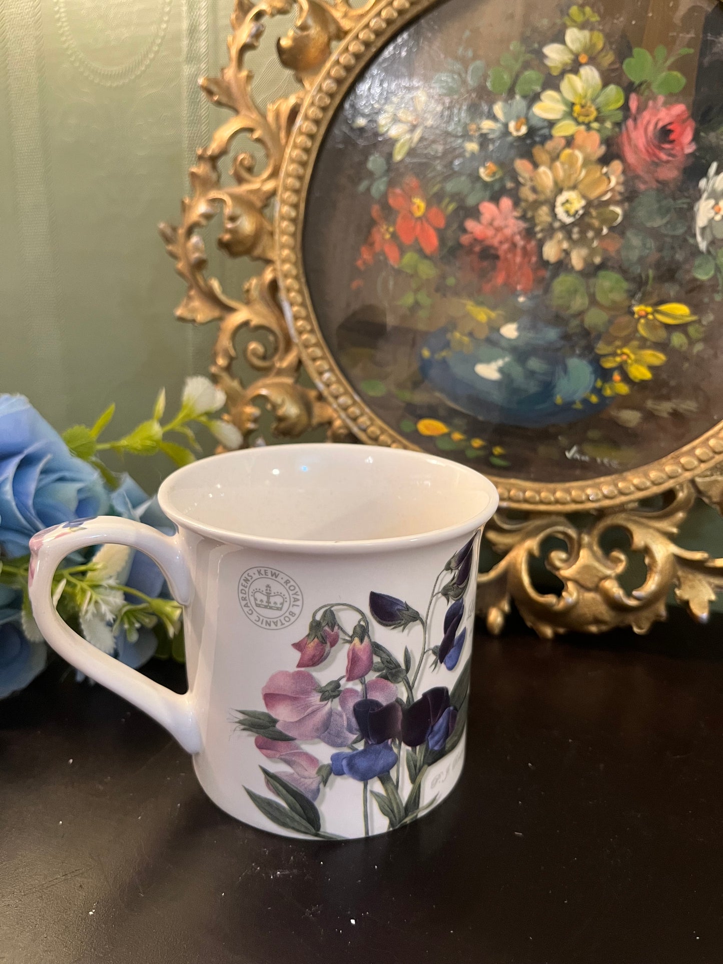 Royal Botanic Gardens Kew Sweet Pea Fine China Mug