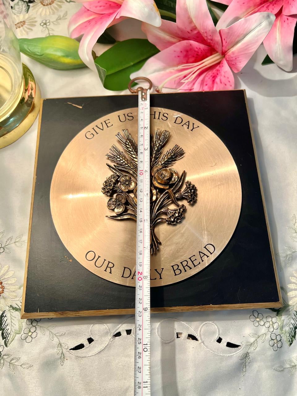 Daily Bread Decorative Wall Plaque Approx. 22cm
