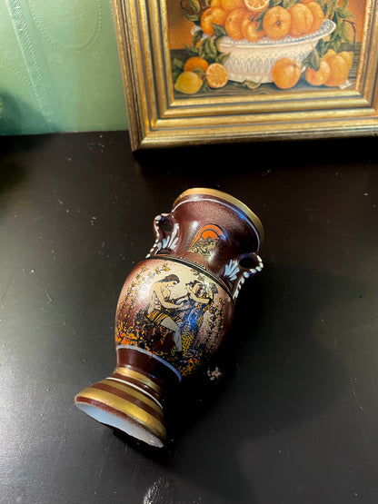 Vintage Greek Revival Amphora Vase – 5.5 Inch