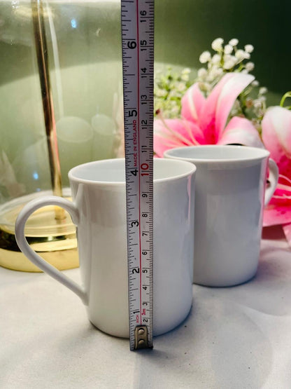 Marks & Spencer Maxim White 2-Piece Mug Set Approx. 10 cm