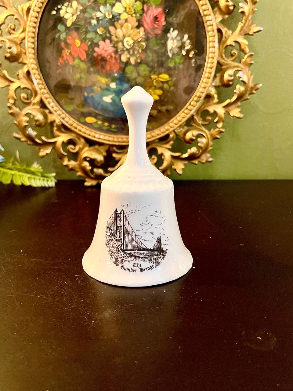 Humber Bridge Porcelain Souvenir Bell