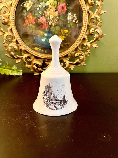 Humber Bridge Porcelain Souvenir Bell