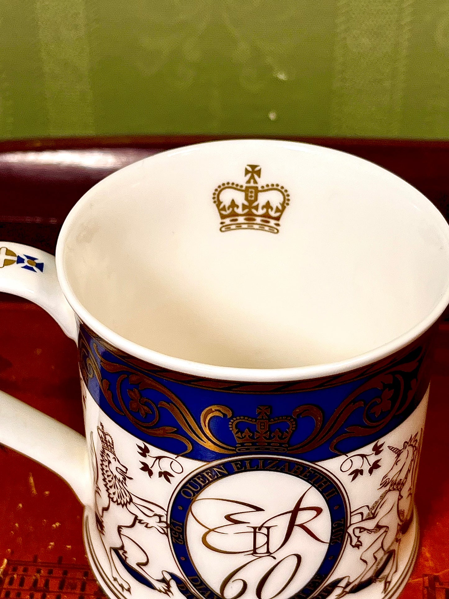 Dunoon Queen Elizabeth II Diamond Jubilee Fine Bone China Mug
