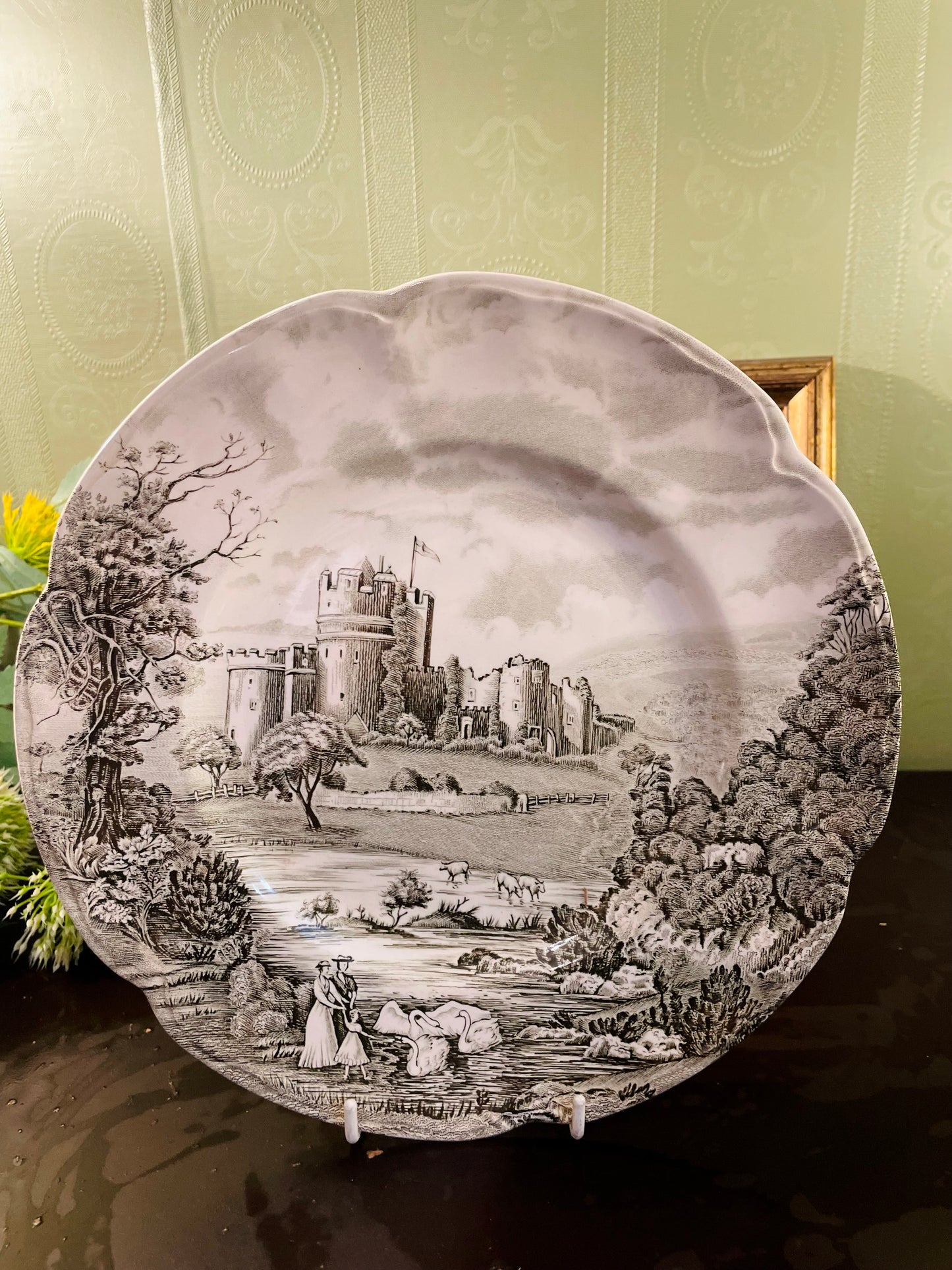 Johnson Brothers Castle Story Ironstone Plate 10.5 Inch