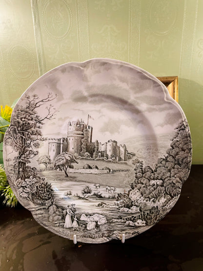 Johnson Brothers Castle Story Ironstone Plate 10.5 Inch