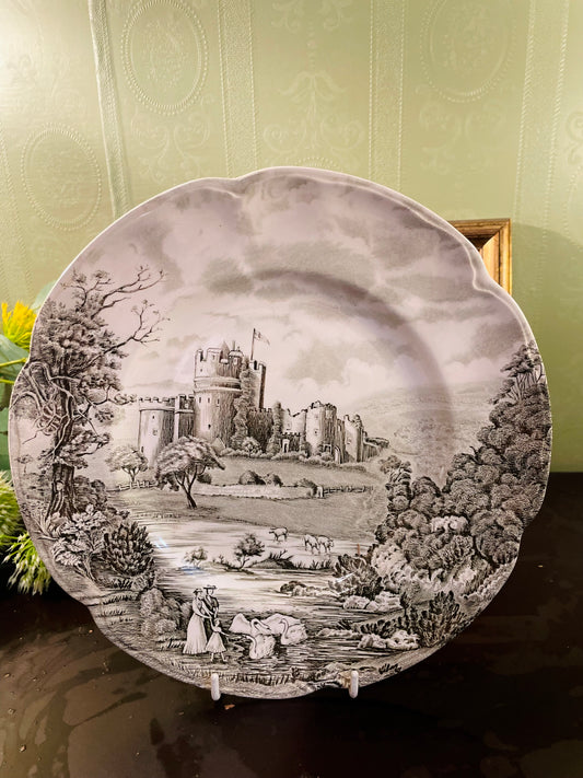Johnson Brothers Castle Story Ironstone Plate 10.5 Inch