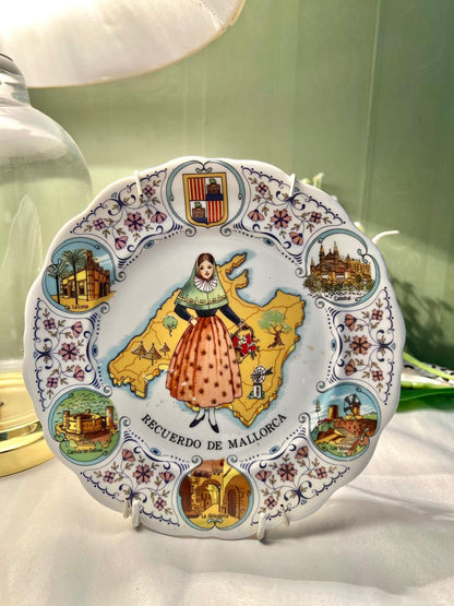 Decorados Mallorquines Mallorca Decorative Wall Plate 18cm