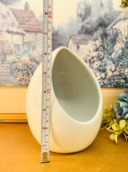 Sainsbury’s White Ceramic Oval Planter