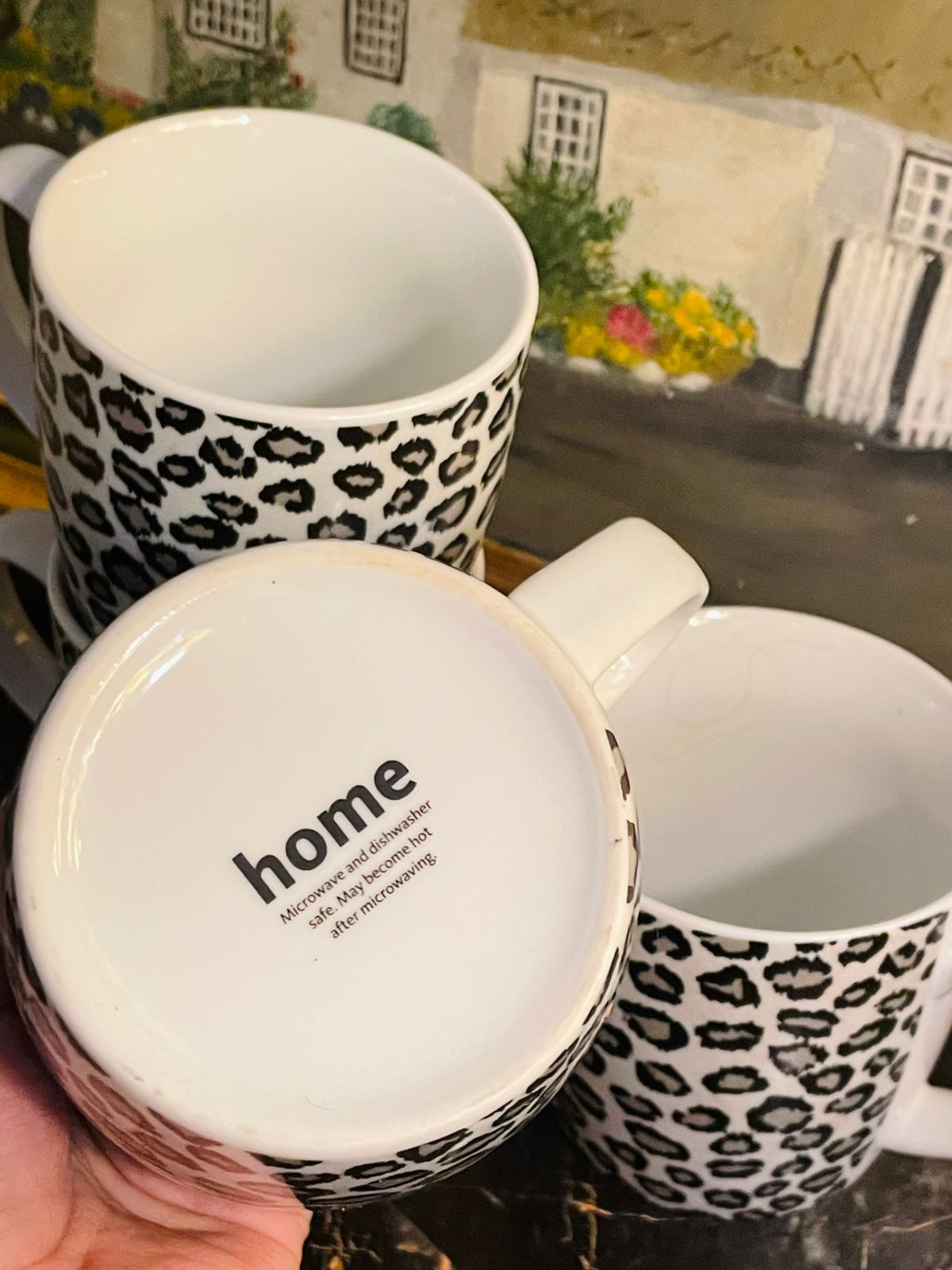Set of 4 Tea mugs, Coffee mugs, Oven Safe, ceramic , England