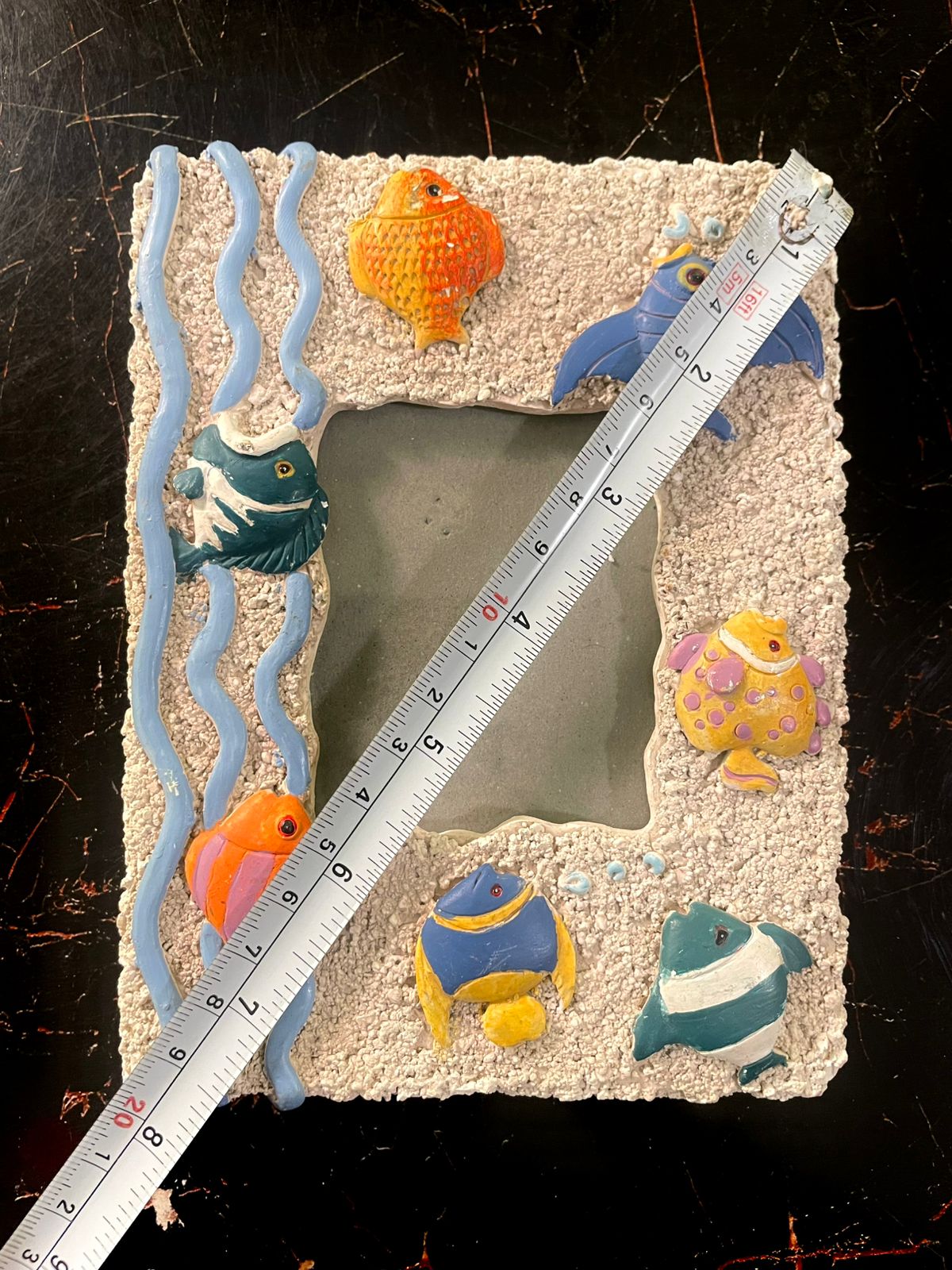 Ocean Theme Kids Photo Frame | 3D Fish Decorative Frame