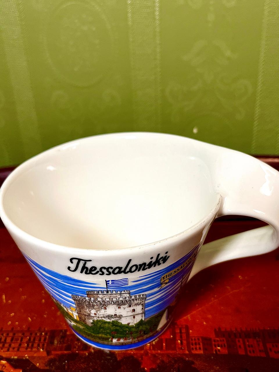 Thessaloniki Greece Souvenir Ceramic Mug – 3.5"
