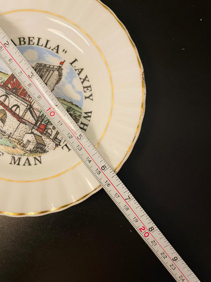 Lady Isabella Laxey Wheel Isle of Man Plate – 6 Inch