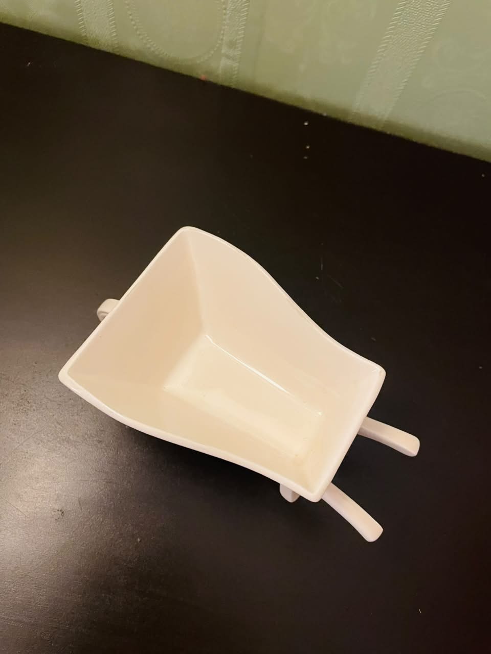Vintage Floral Wheelbarrow Planter Ornament