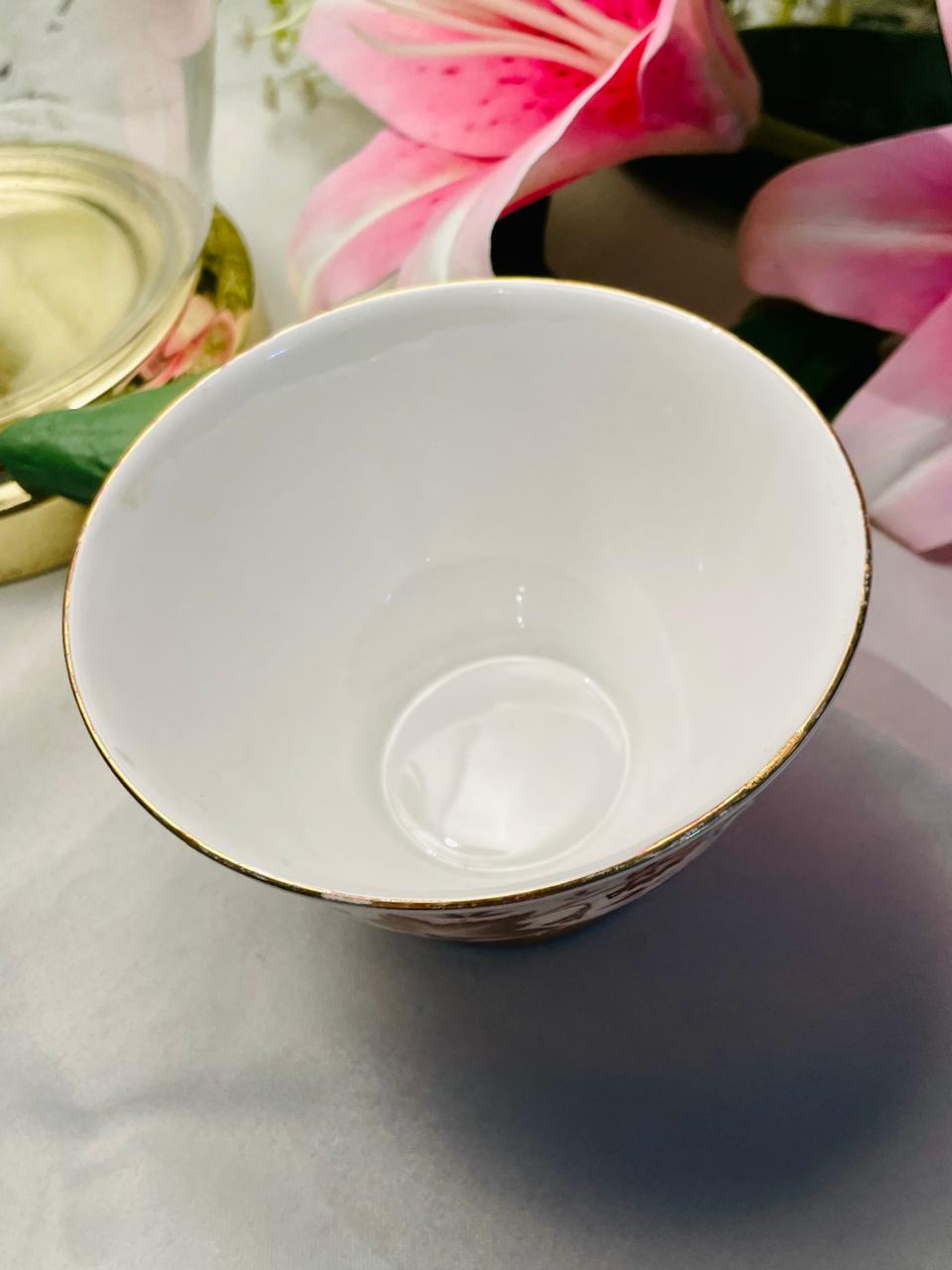 Vintage Colclough Bone China Floral Sugar Bowl – Made in England, 11 cm