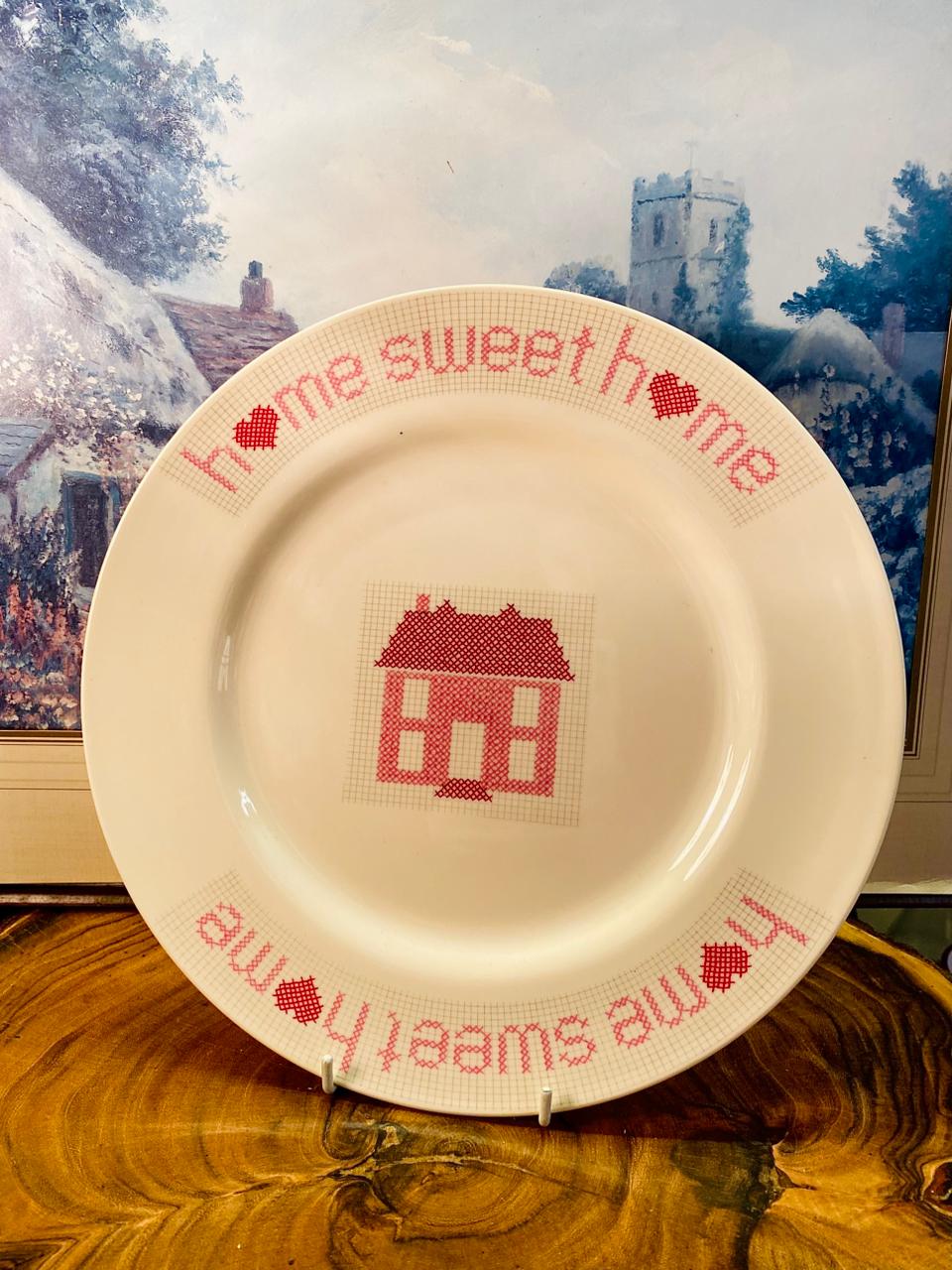 Home Sweet Home Cottage Plate Big Tomato Company