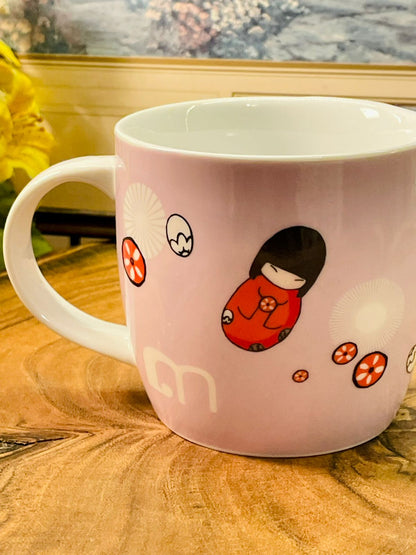 Momiji Character Ceramic Mug | Kawaii Collectible Tea Cup