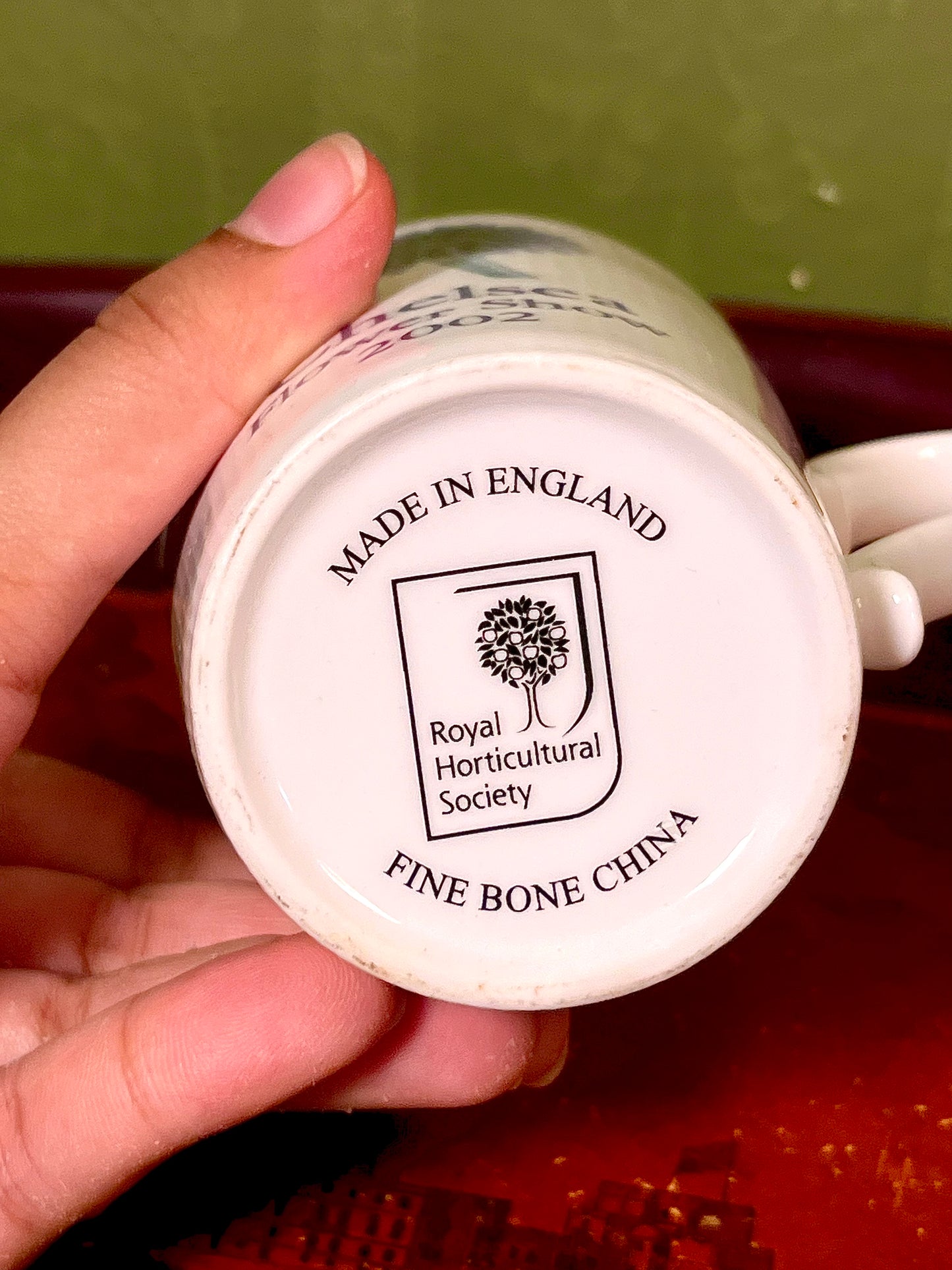 RHS Chelsea Flower Show 2002 Fine Bone China Floral Mug