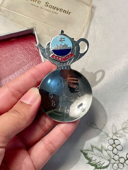 Squire Souvenir Sealink Boxed Teapot Spoon, 3.5 in