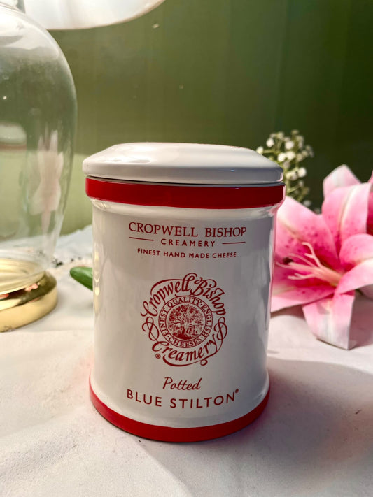 Cropwell Bishop Creamery Blue Stilton Lidded Jar 13 cm